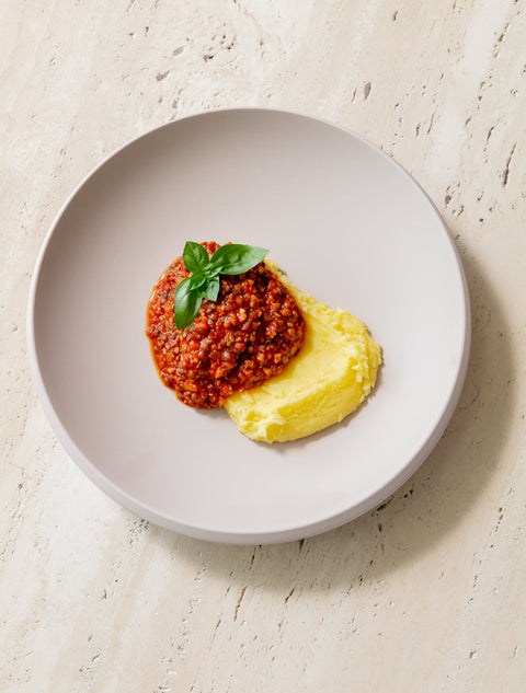 veganské ragú s čočkou