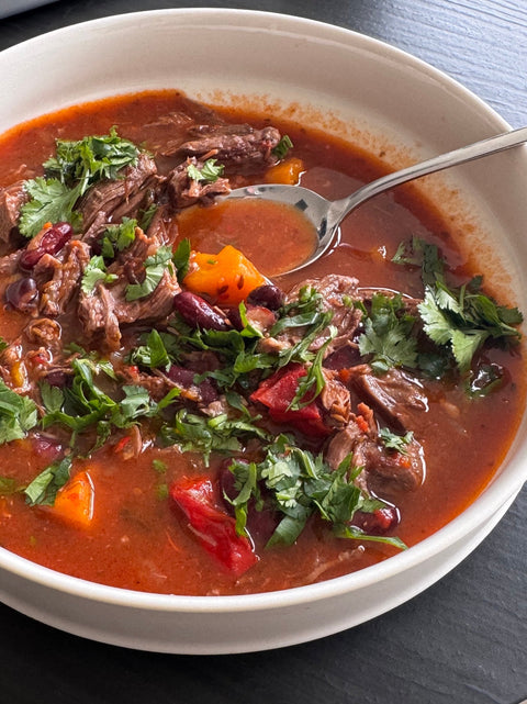 zdravý recept na mexickou birriu