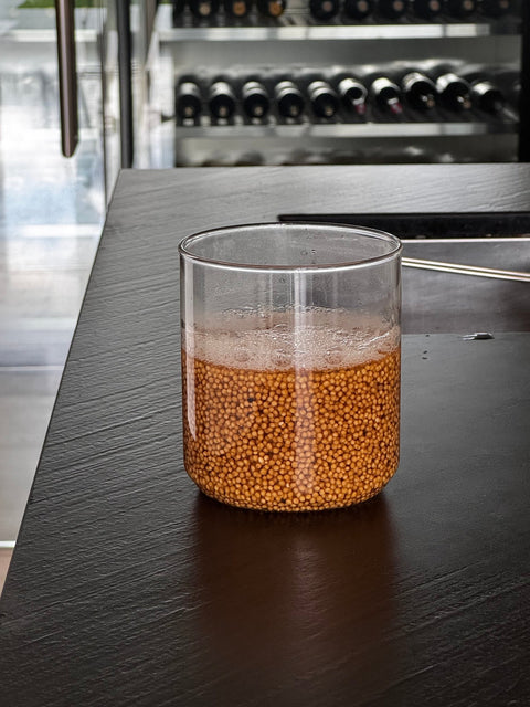 nakládaná hořčičná semínka