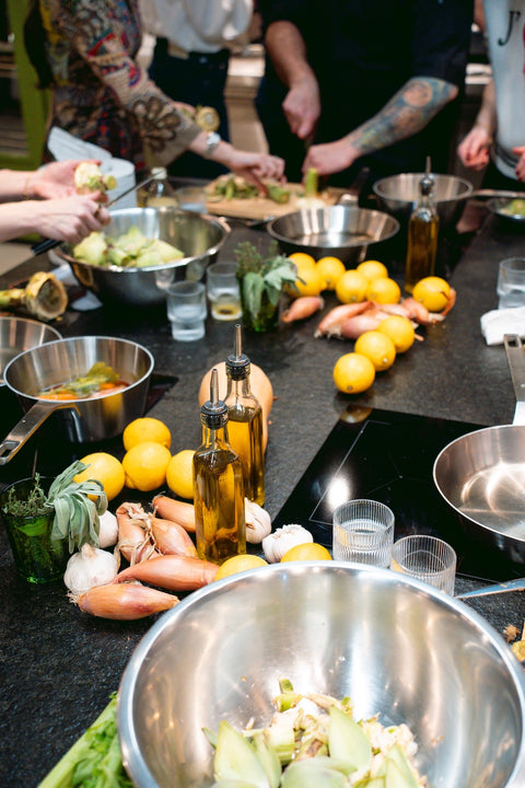 kurz vaření v Laboratorio ve Vanguardu