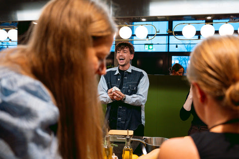 kurz vaření v Laboratorio ve Vanguardu